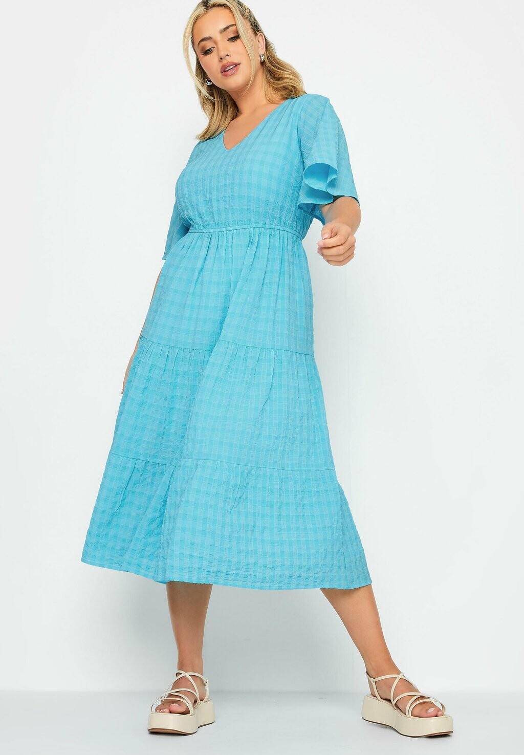 

Летнее платье Yours Clothing, синий