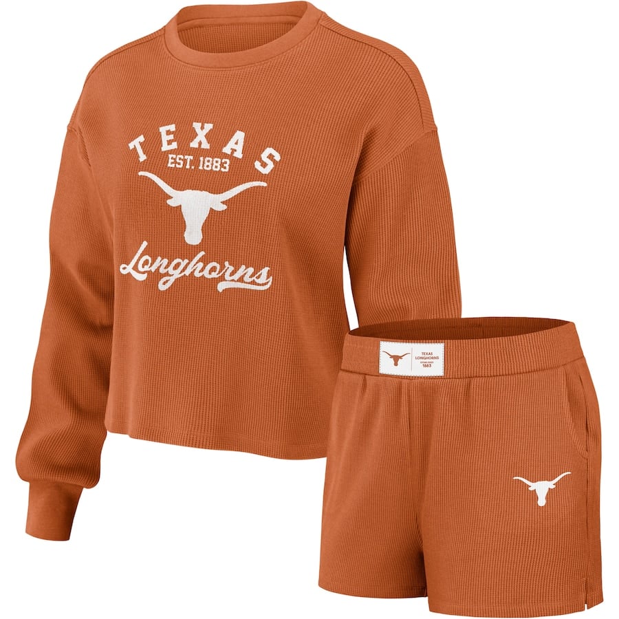 

Пижамный комплект WEAR by Erin Andrews Texas Longhorns, оранжевый