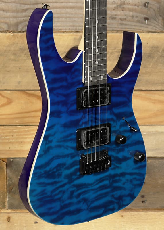 Электрогитара Ibanez GIO RG GRG120QASP Electric Guitar Blue Gradation