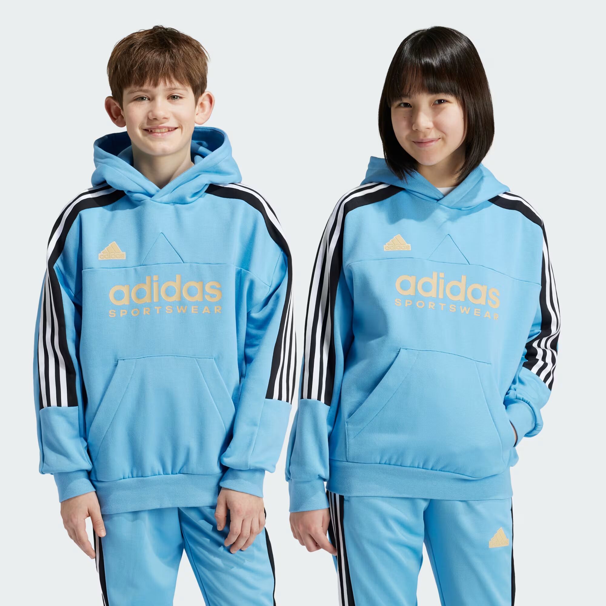 

Детский рюкзак Tiro Nations с капюшоном Adidas, цвет Light Blue/Black/White/Hazy Beige