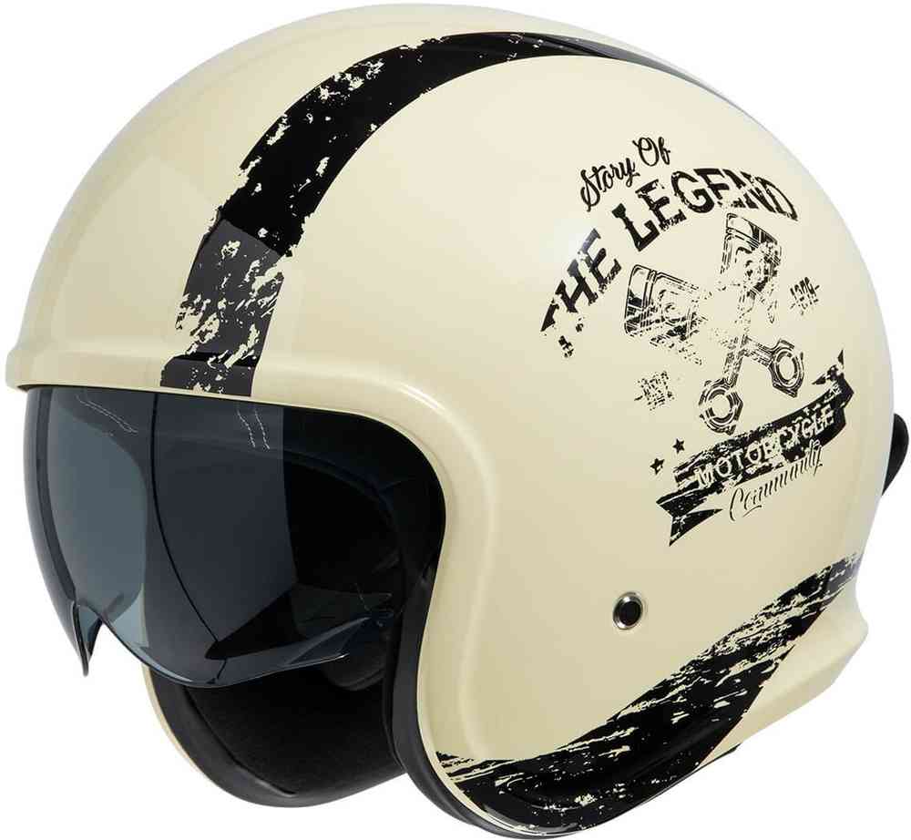 880 2.0 Реактивный шлем IXS, серый мэтт ixs880 1 16 sv реактивный шлем ixs черный мэтт