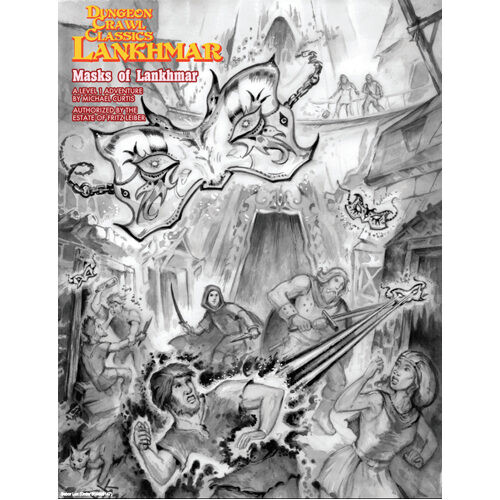 

Книга Dungeon Crawl Classics Rpg: Lankhmar – Masks Of Lankhmar