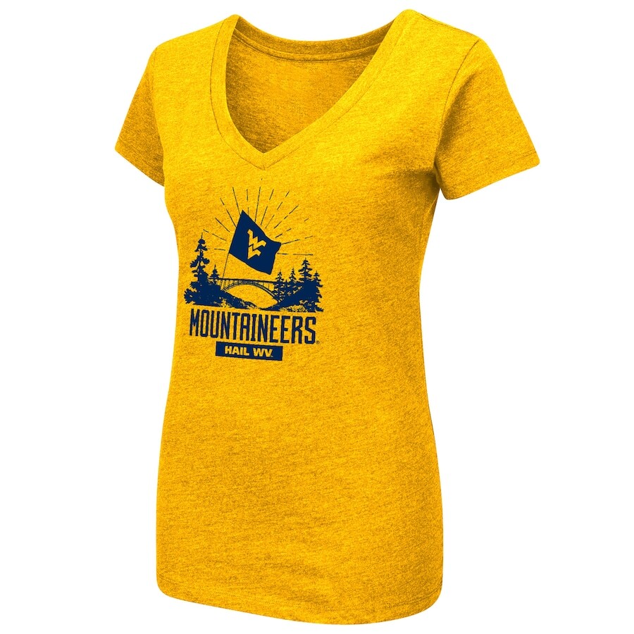 

Футболка с коротким рукавом Colosseum West Virginia Mountaineers, нави