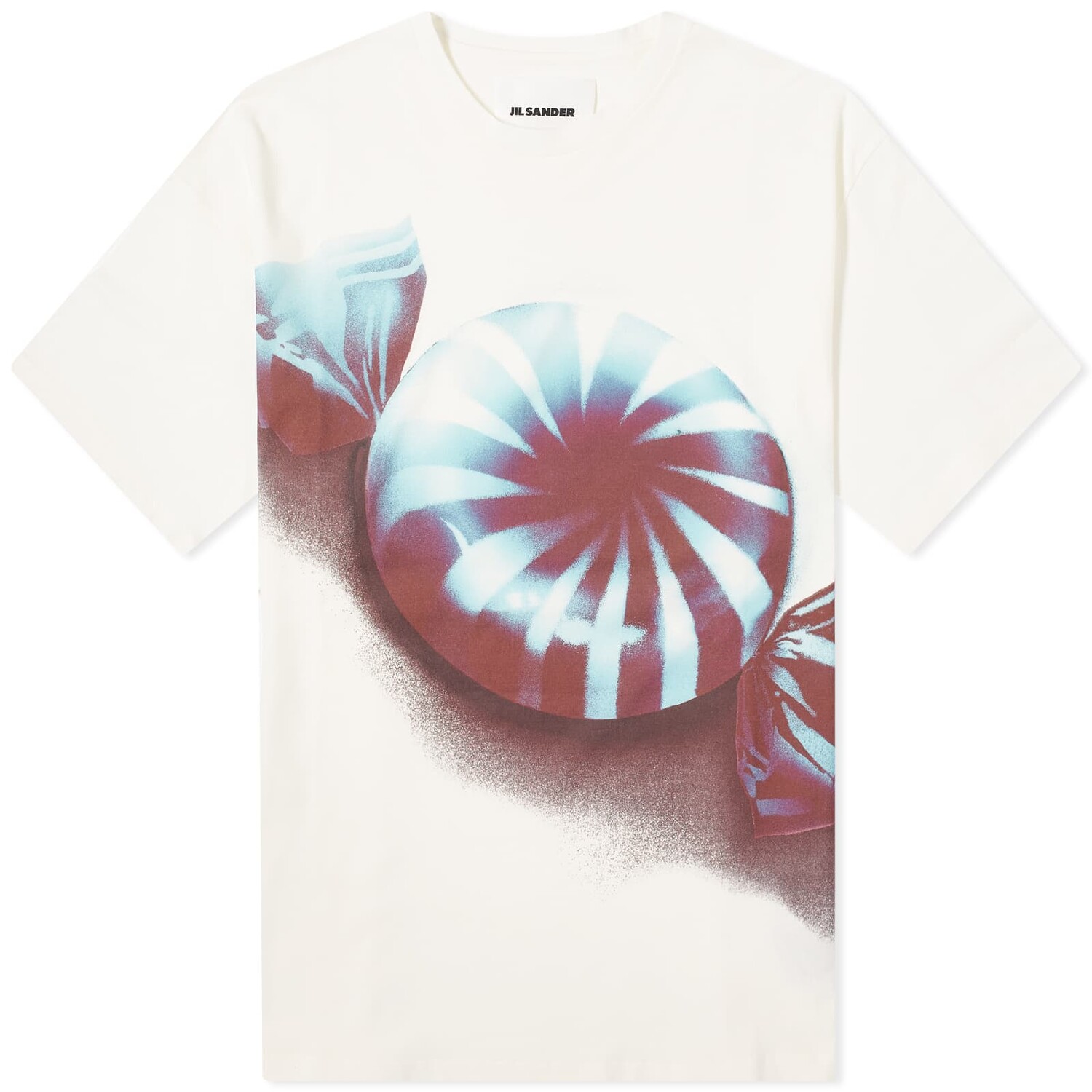 

Футболка Jil Sander Candy, цвет Blue Fly Catcher