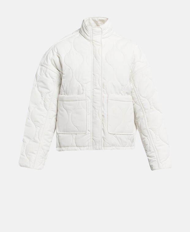 

Зимняя куртка Abercrombie & Fitch, белый