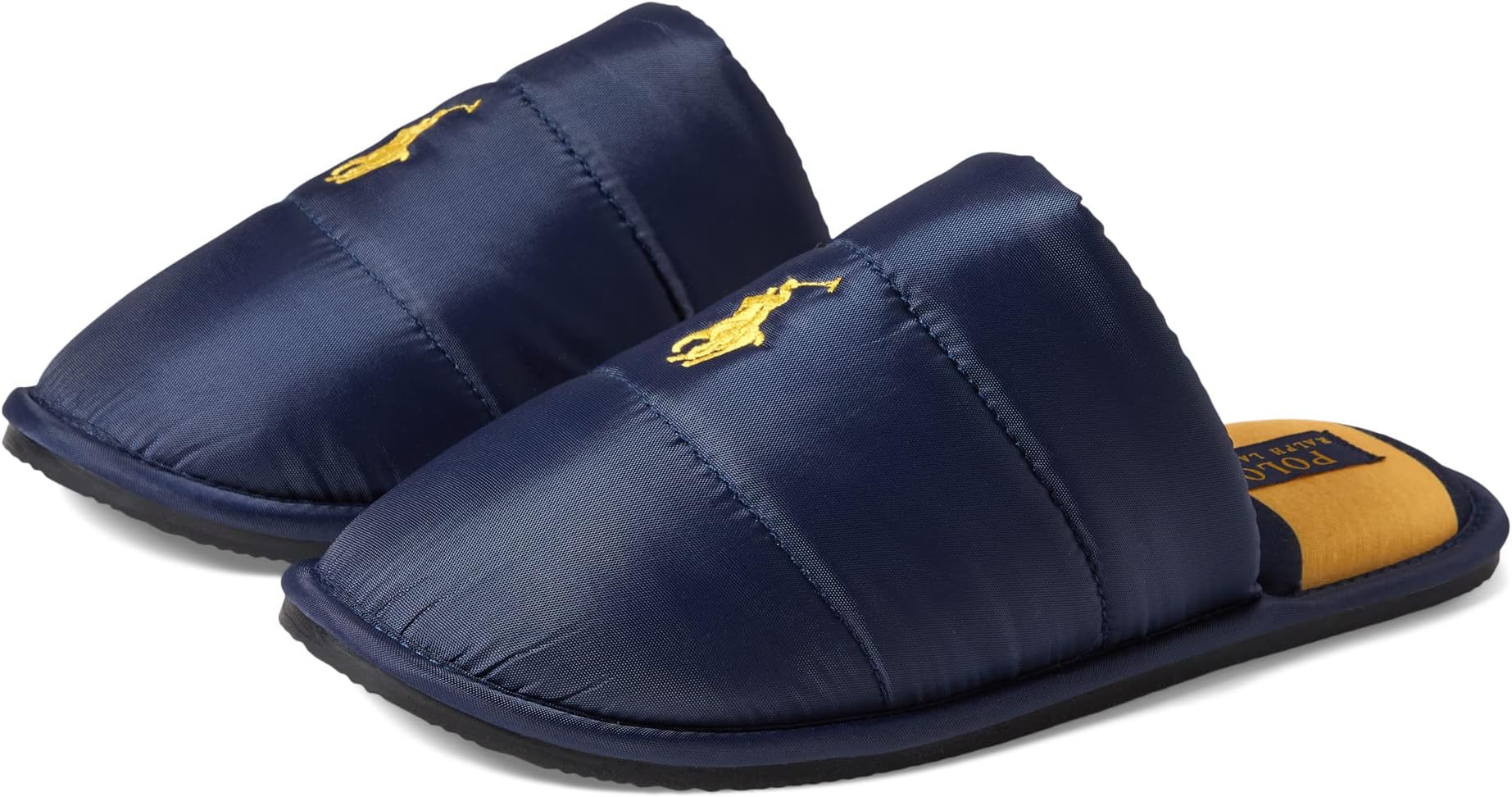 

Тапочки Polo Ralph Lauren Klarence Scuff Slipper, темно-синий