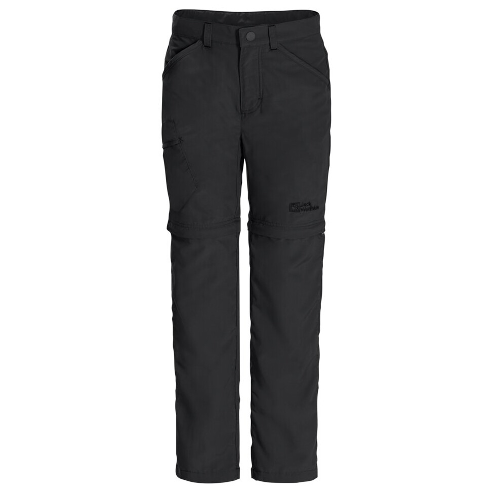 

Трекинговые брюки Jack Wolfskin Safari Zip Off Kid's, черный