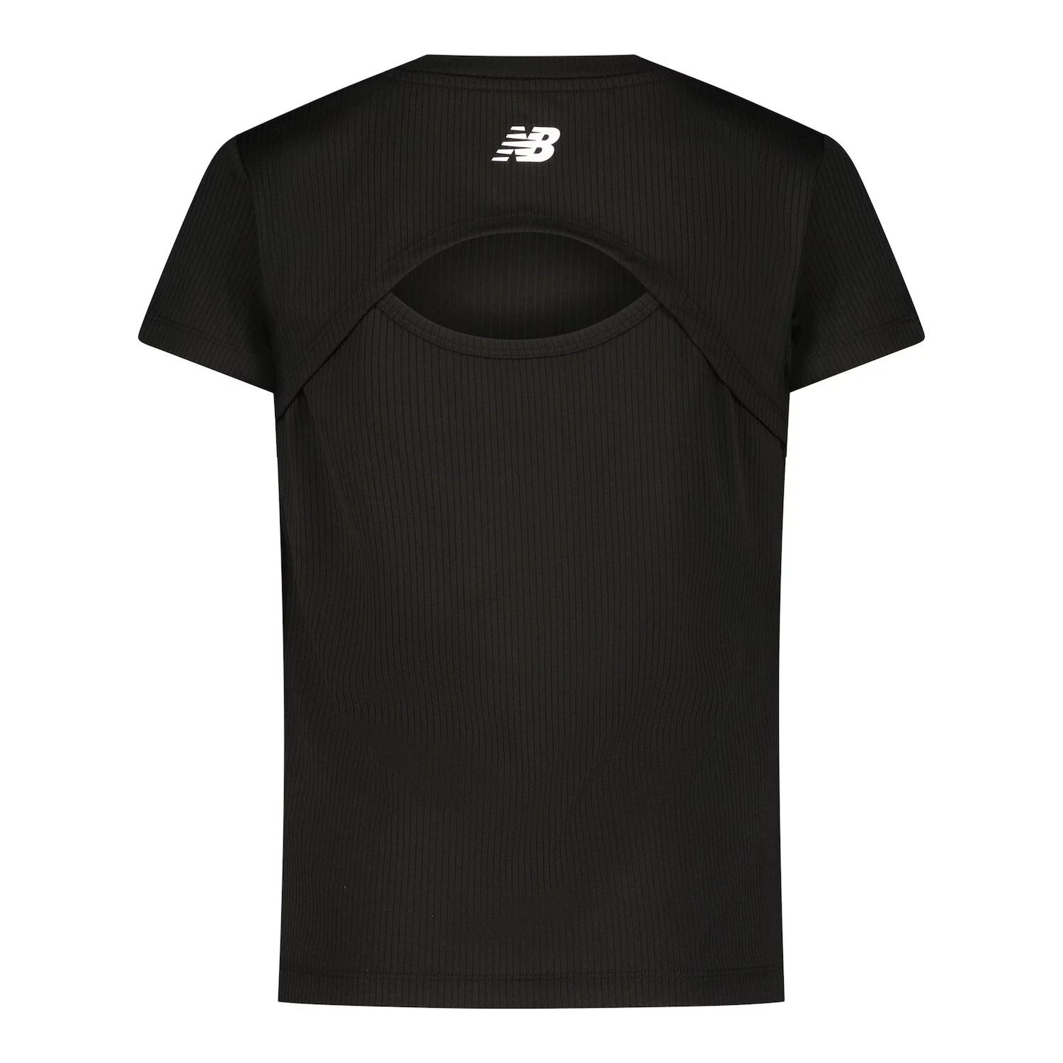 

Футболка New Balance в рубчик для девочек 7–16 лет New Balance, черный