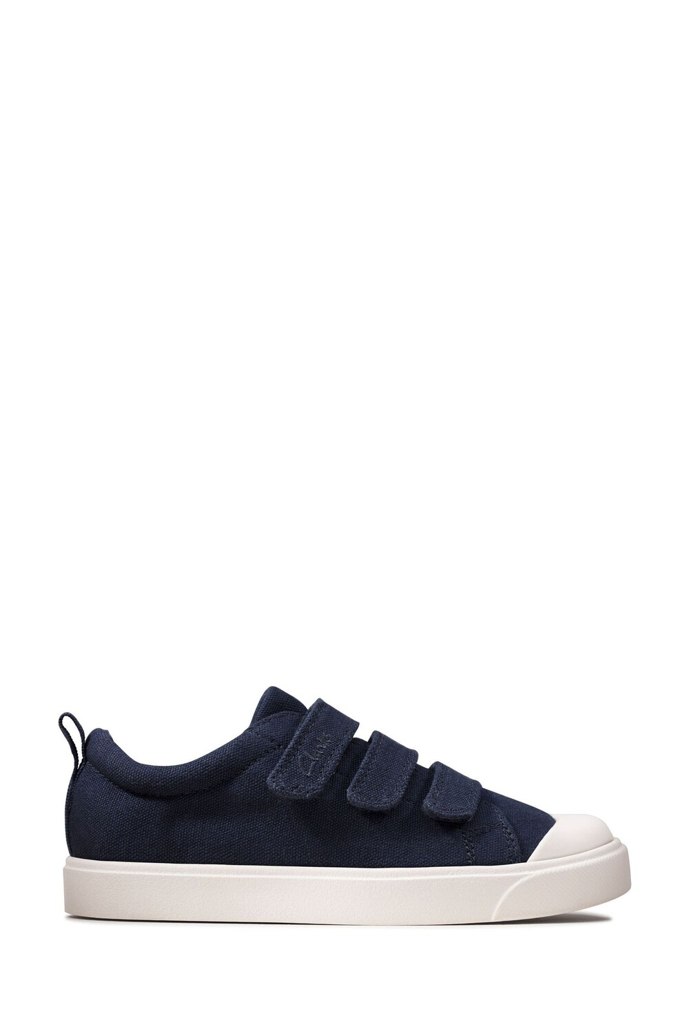 

Парусиновые туфли City Vibe на застежке-липучке Clarks, синий