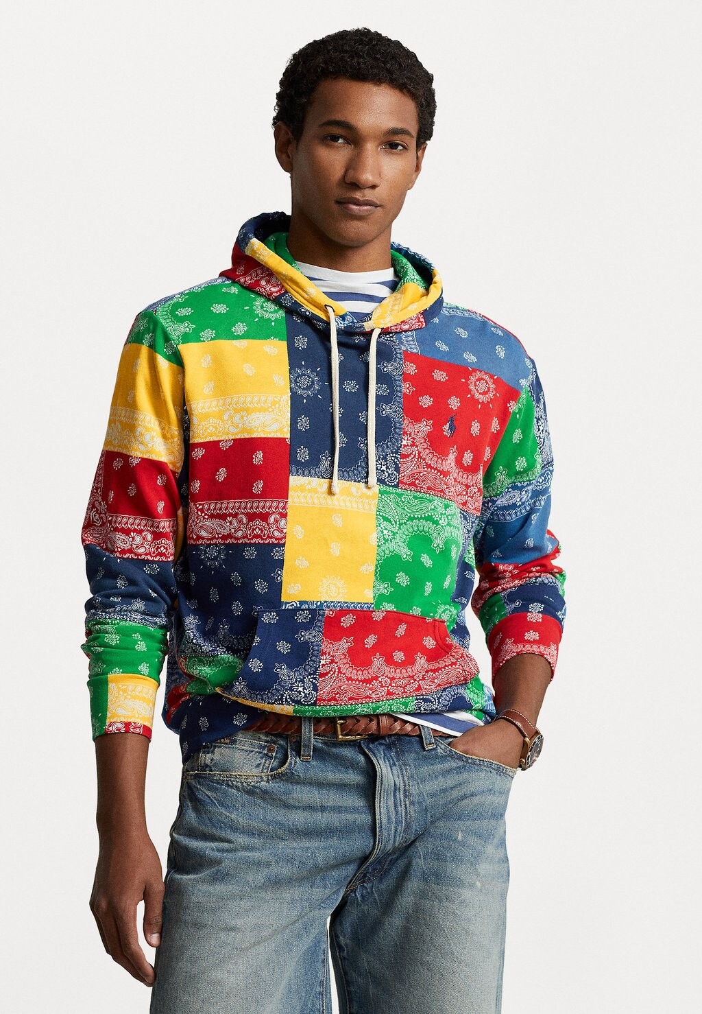 

Толстовка HOOD LONG SLEEVE Polo Ralph Lauren, цвет archival bandana