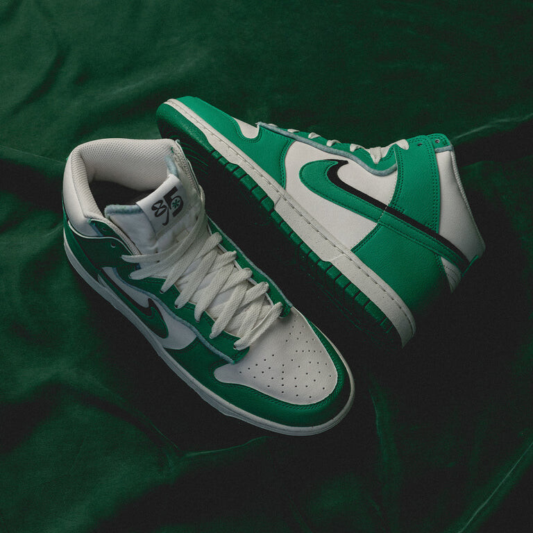 

Кроссовки Dunk Hi Retro Se *Stadium Green* Nike, черный