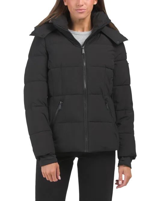 

Короткий пуховик Bcbgmaxazria, черный