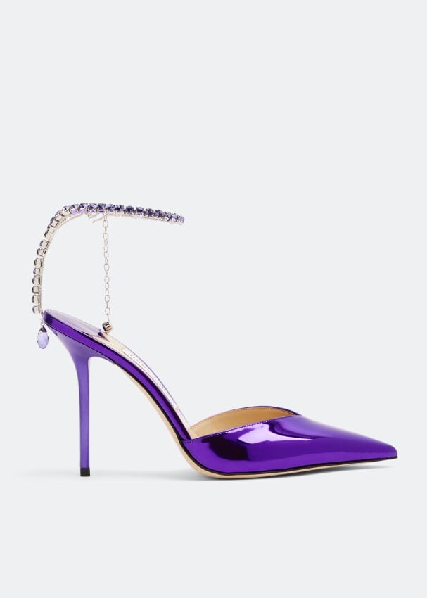 

Туфли Jimmy Choo Saeda 100, фиолетовый