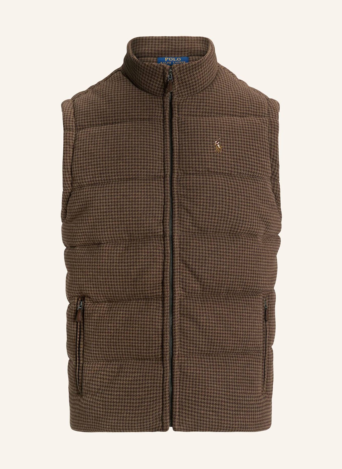 

Стеганый жилет Polo Ralph Lauren, коричневый