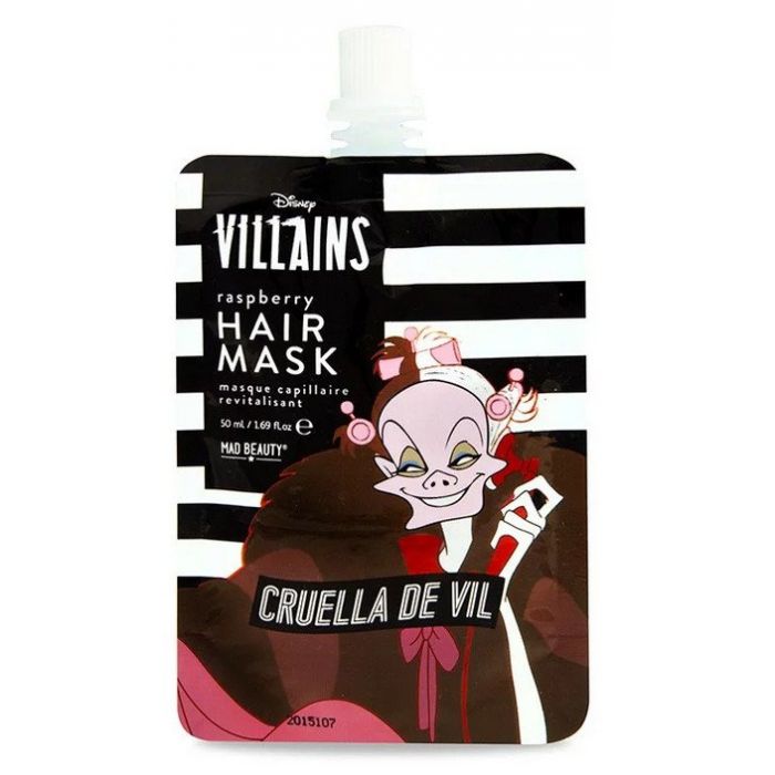 Маска для волос Mascarilla Capilar Disney Cruella Mad Beauty, 50 ml цена и фото