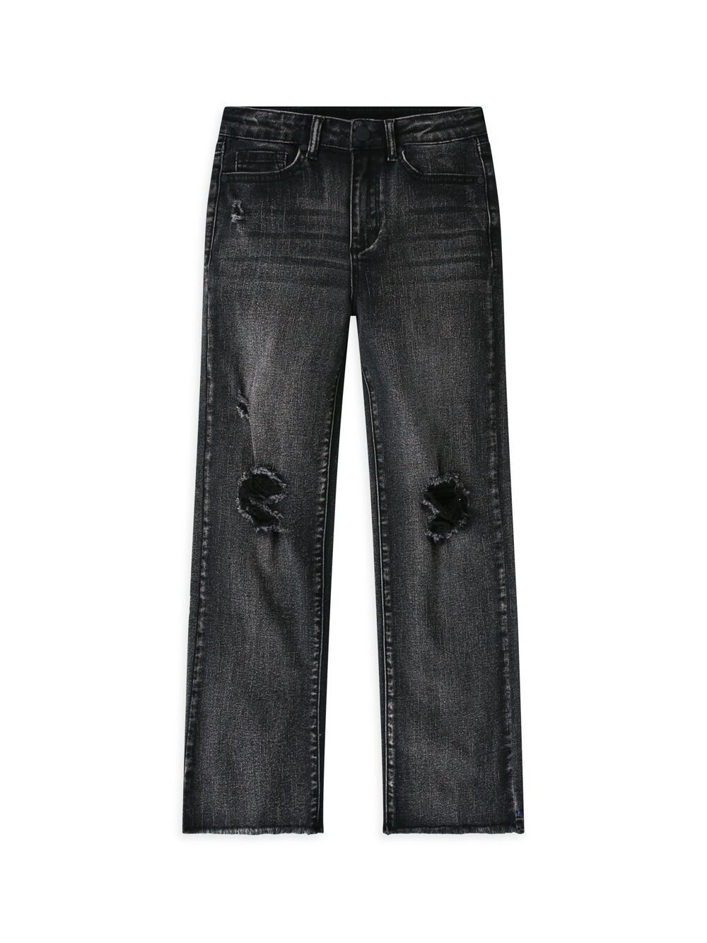 

Потертые джинсы Aubrey для девочки Joe's Jeans, черный