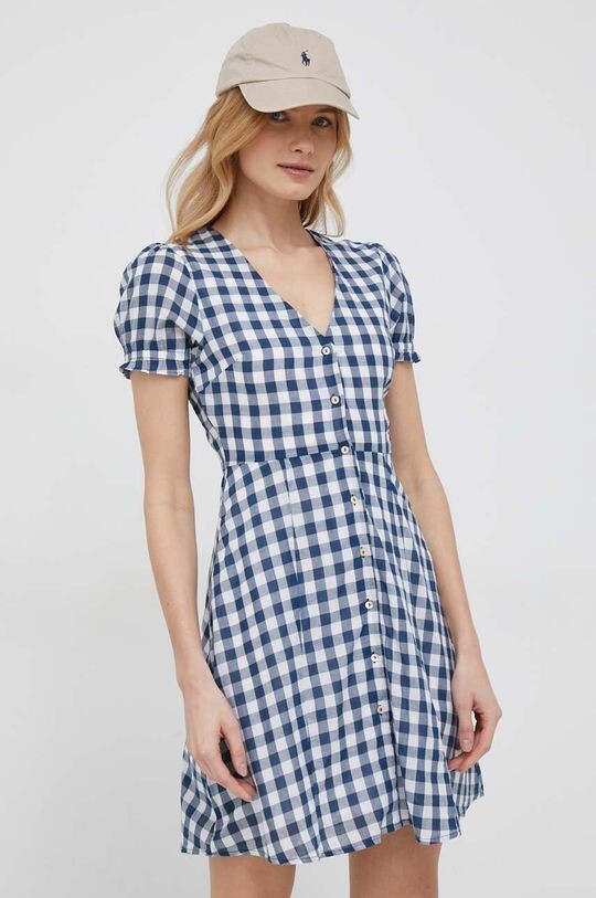

Хлопковое платье Pepe Jeans, темно-синий