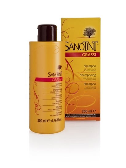 

Шампунь для жирных волос, 200 мл Sanotint, Graasi