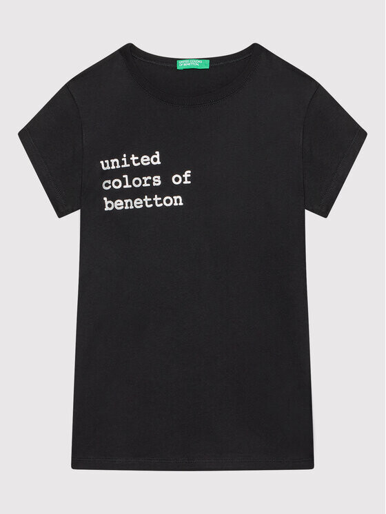 

Футболка стандартного кроя United Colors Of Benetton, черный