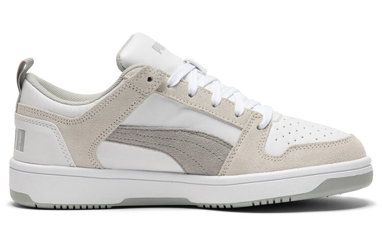 

Кроссовки Puma Rebound LayUp Low-Top Sd White High Rise, белый / серый