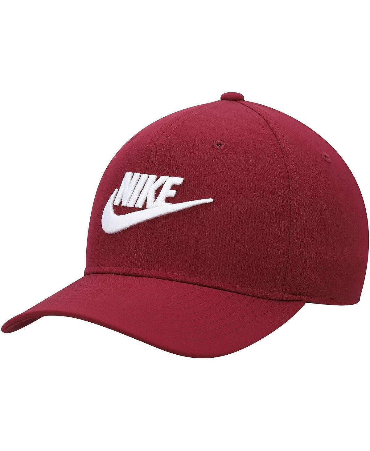 

Мужская темно-бордовая шляпа Classic99 Futura Swoosh Performance Flex. Nike