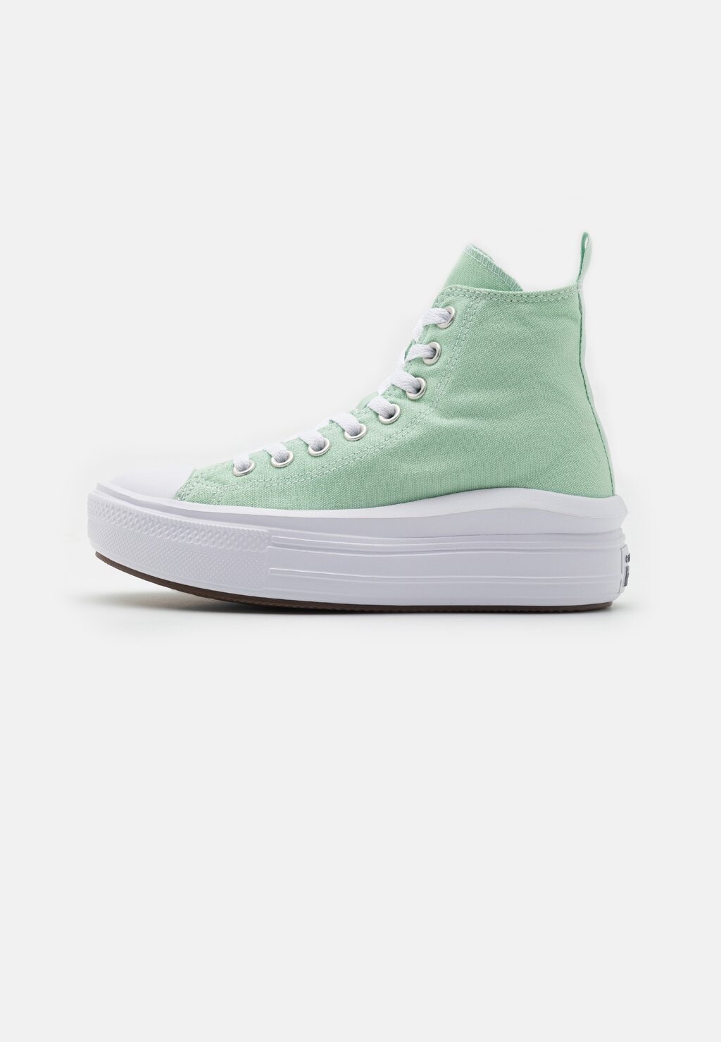 

Высокие кроссовки Chuck Taylor All Star Move Unisex Converse, цвет sticky aloe/white/black