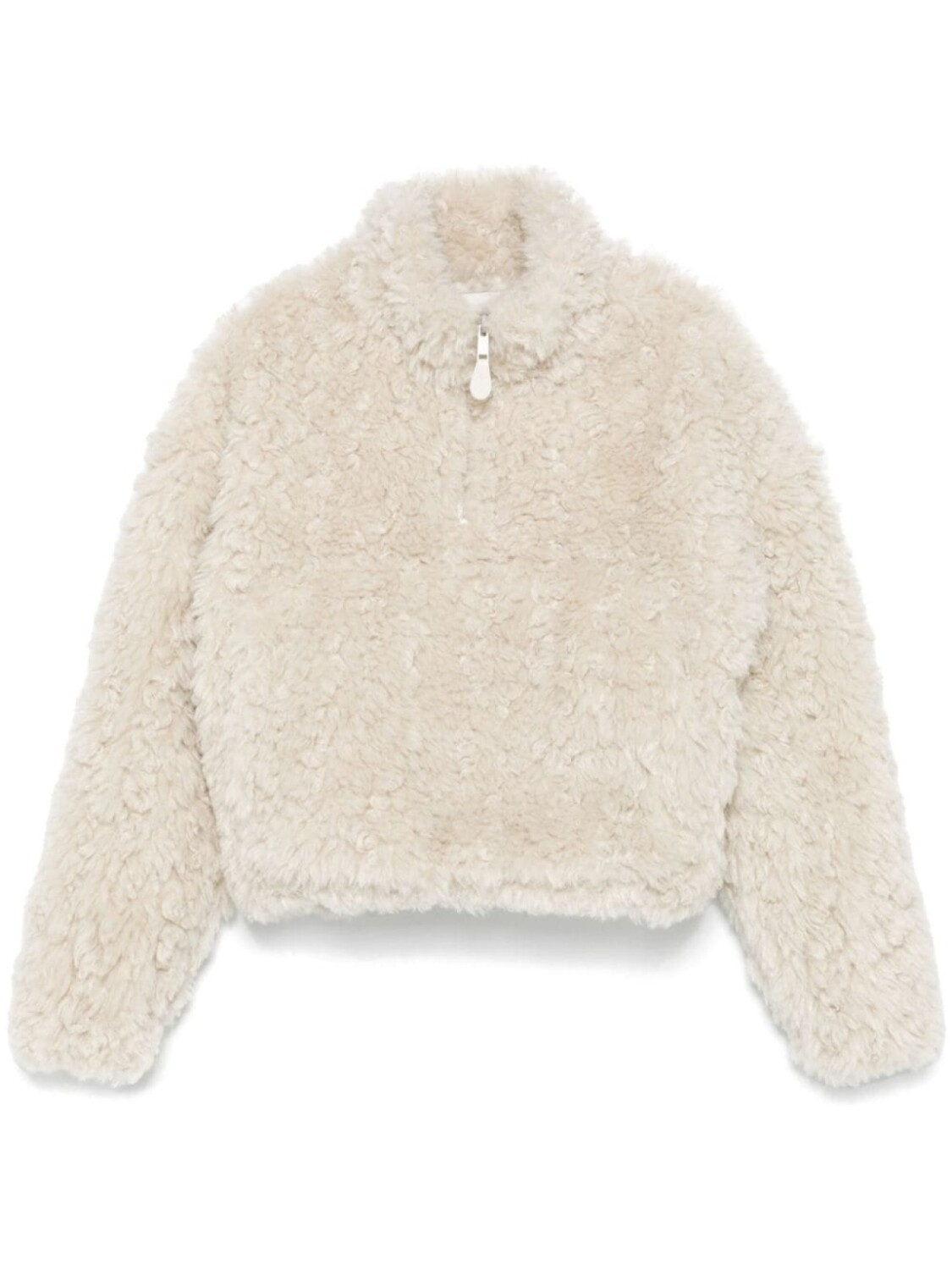 

ENTIRE STUDIOS куртка Fluffy Quarter Zip, белый