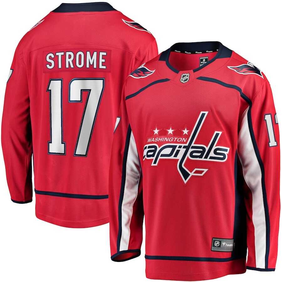 

Джерси Fanatics Branded Washington Capitals, красный
