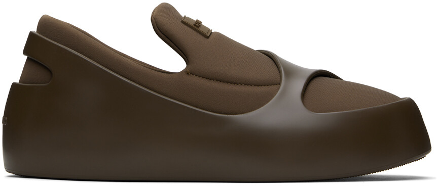 

Коричневые гибридные тапочки Ferragamo