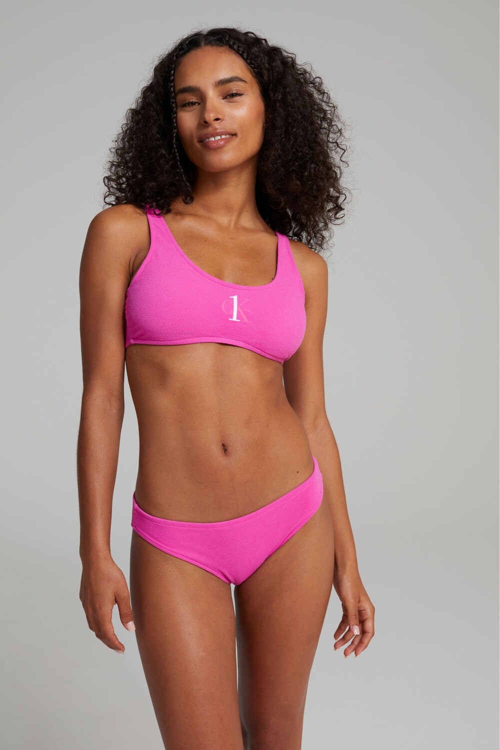 

Розовые трусики бикини Ck One Calvin Klein, розовый