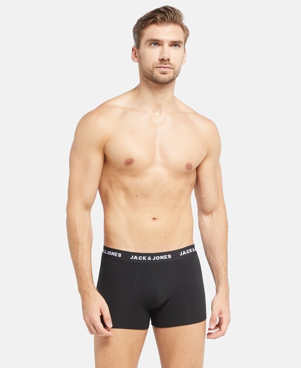 

Шорты-боксеры, комплект из 7 шт. Jack & Jones, черный