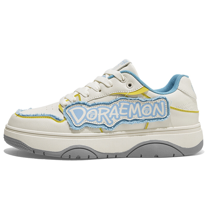 

Кроссовки Doraemon Skateboarding Shoes Unisex Low-top, цвет Phantom Gray