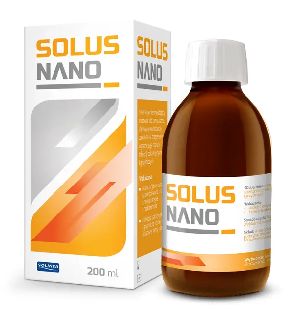 

Жидкость для полоскания рта Solus Nano Roztwór Nawilżający , 200 мл