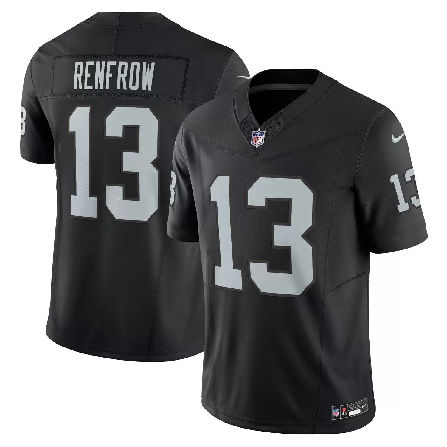 

Мужская черная мужская майка Hunter Renfrow Las Vegas Raiders Vapor FUSE Limited Nike