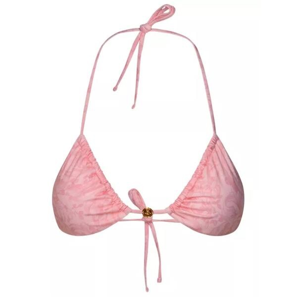 

Купальник barocco' polyester blend bikini top Versace, розовый