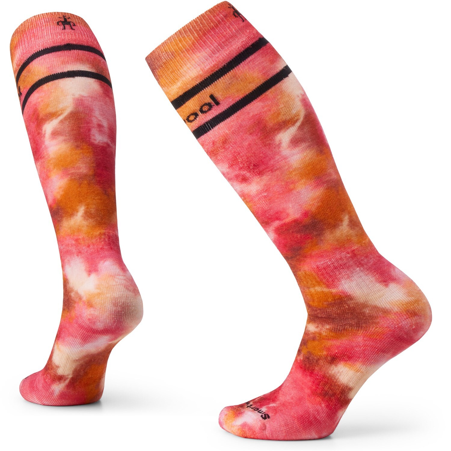 

Носки Smartwool Full Cushion Tie-Dye OTC, цвет Power Pink