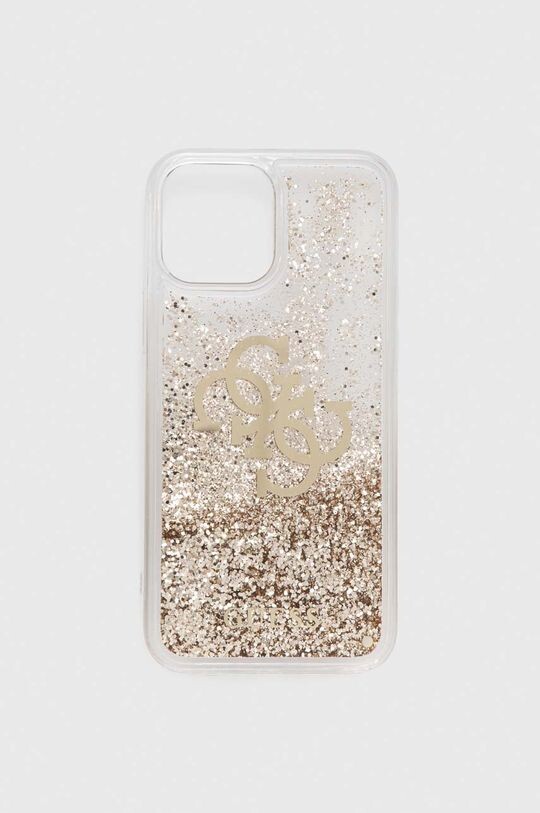 

Чехол для iPhone 13 Pro Max 6,7 дюйма Guess, золотой