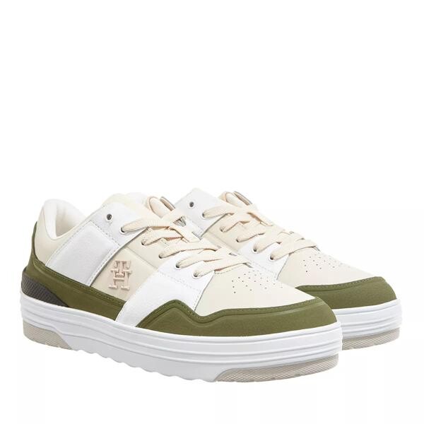 

Кроссовки th lo basket sneaker Tommy Hilfiger, бежевый