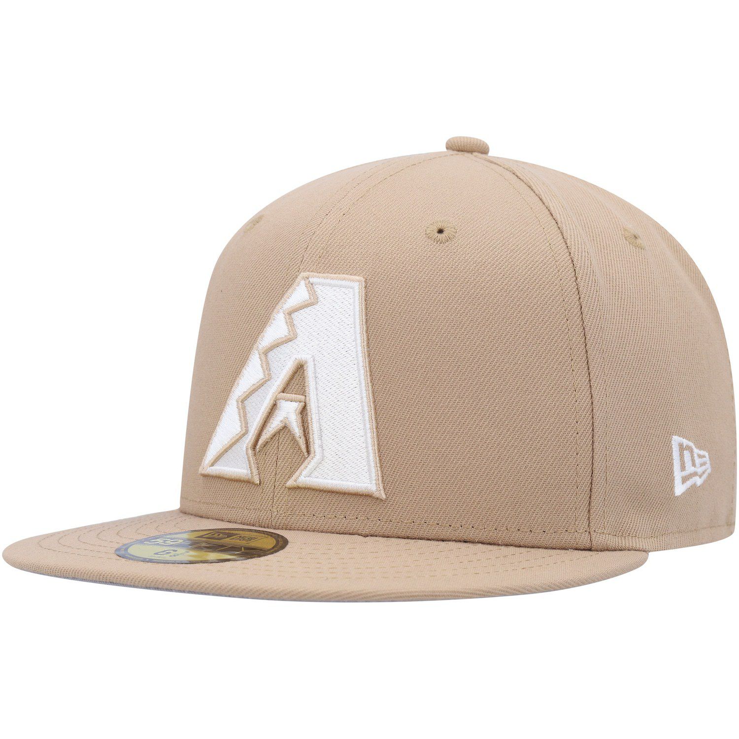 

Мужская приталенная шляпа New Era цвета хаки Arizona Diamondbacks 59FIFTY