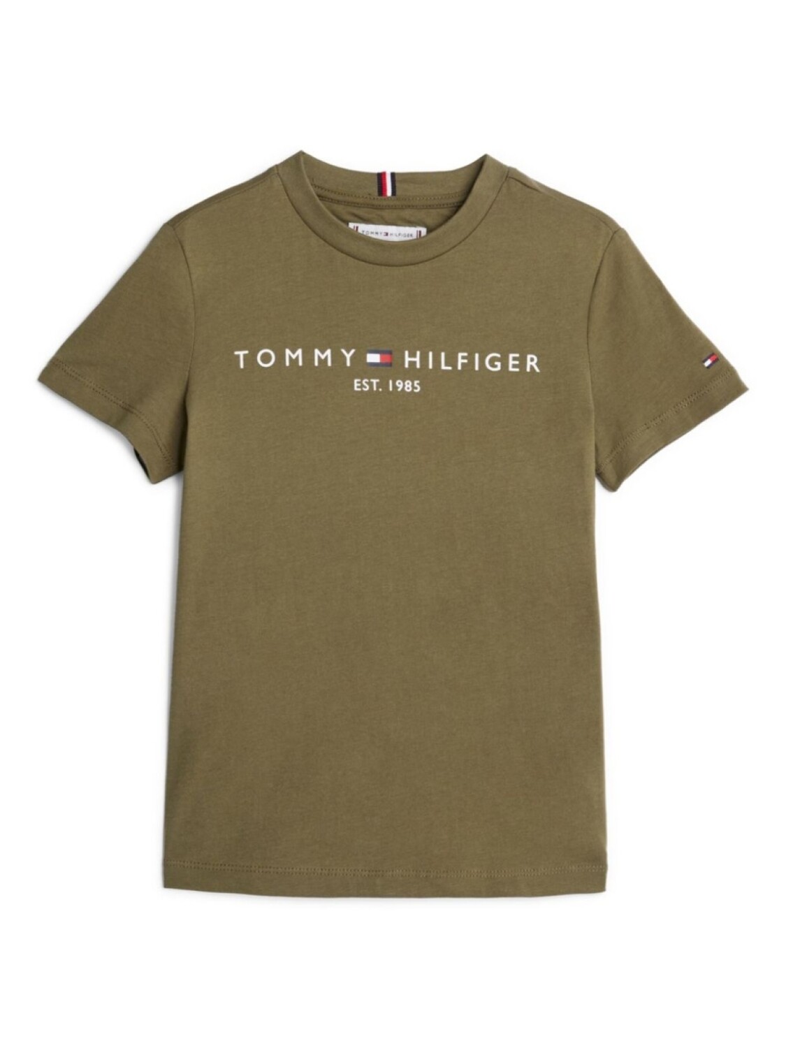 

Футболка с логотипом Tommy Hilfiger Junior, зеленый