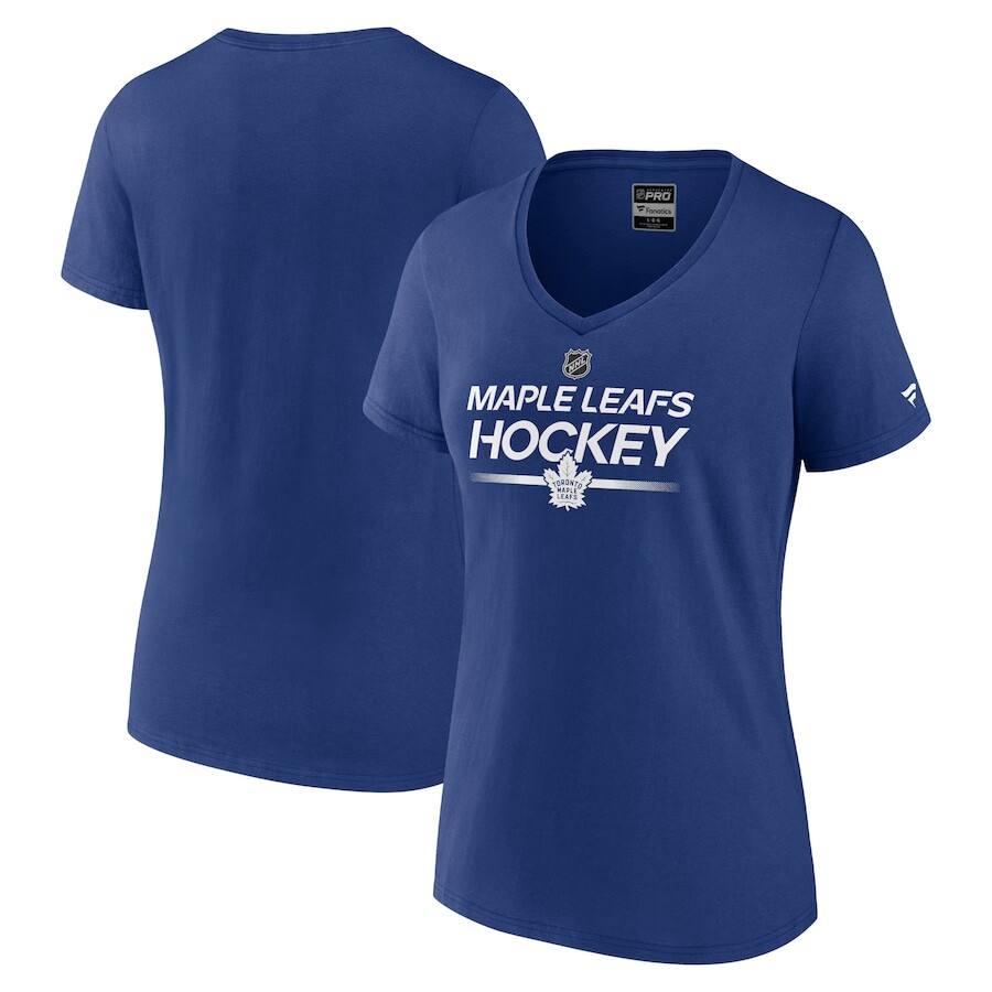 

Футболка с коротким рукавом Fanatics Branded Toronto Maple Leafs, синий
