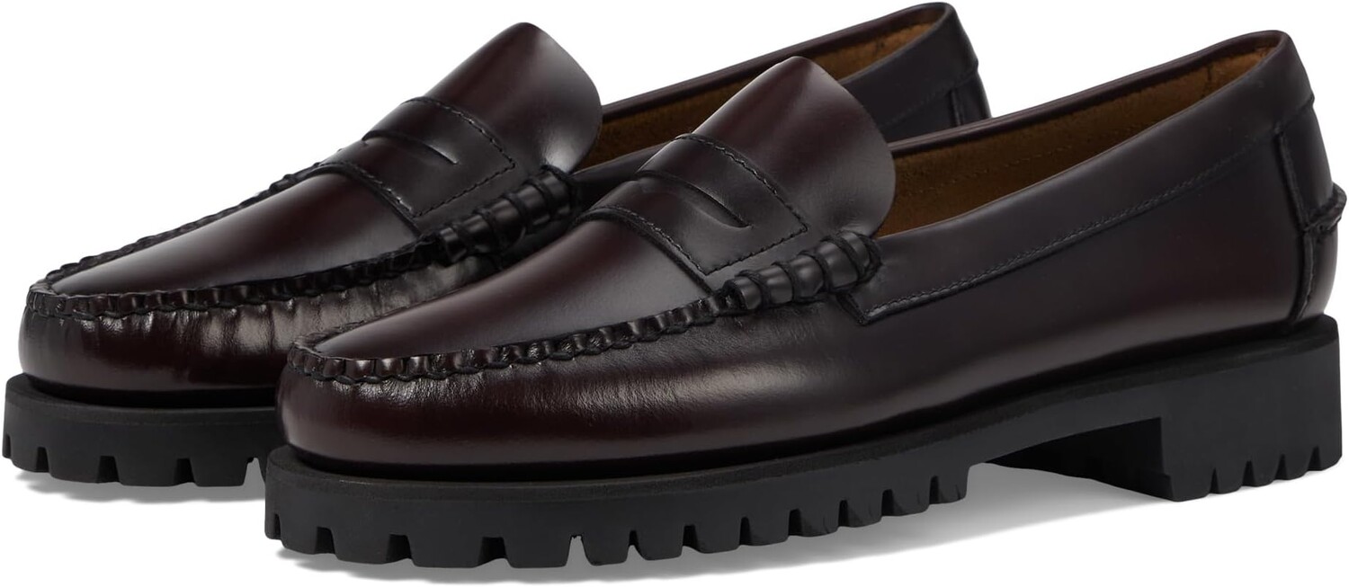 

Лоферы Sebago Dan Lug Woman, цвет Brown Burgundy