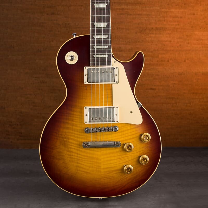 

Электрогитара Gibson Murphy Lab 1959 Les Paul Standard - Ultra Light Aged Royal Tea Burst - CHUCKSCLUSIVE - #92203