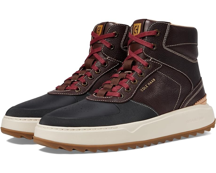 

Ботинки Cole Haan Grandpro Crossover Sneakerboot, цвет Madeira/Black Oat