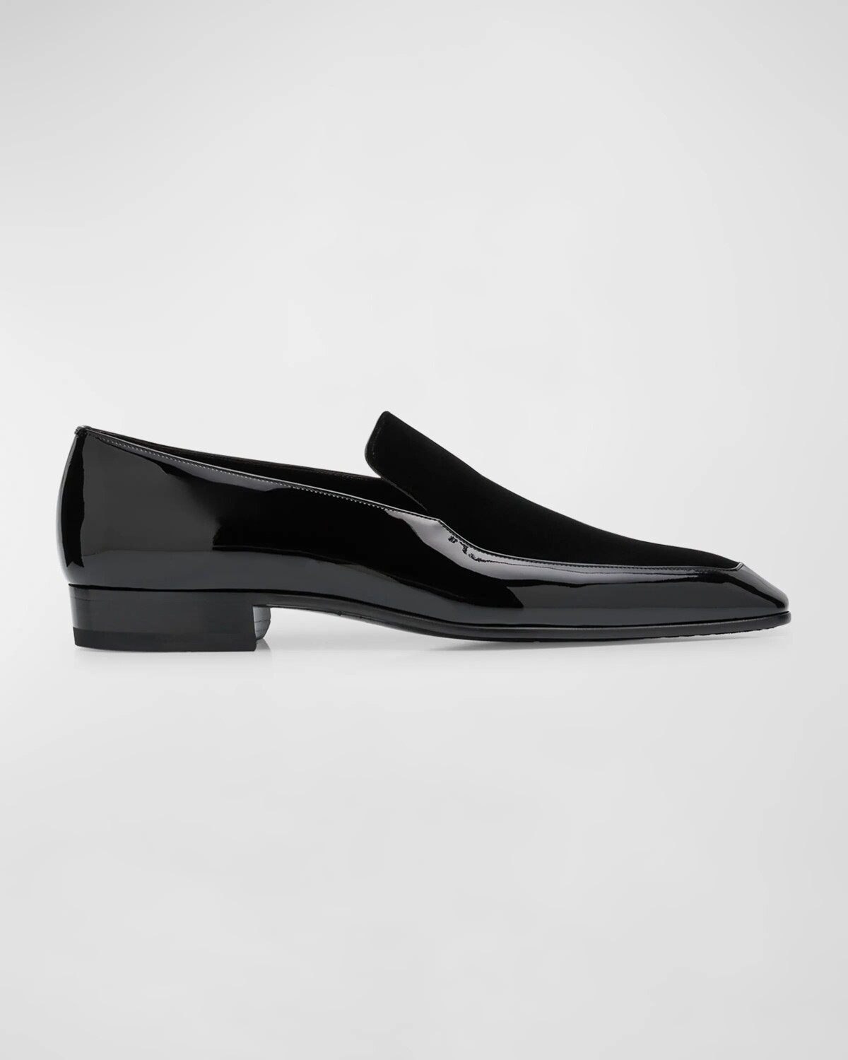 

Мужские лакированные лоферы Gabriel 20 Saint Laurent, цвет Nero