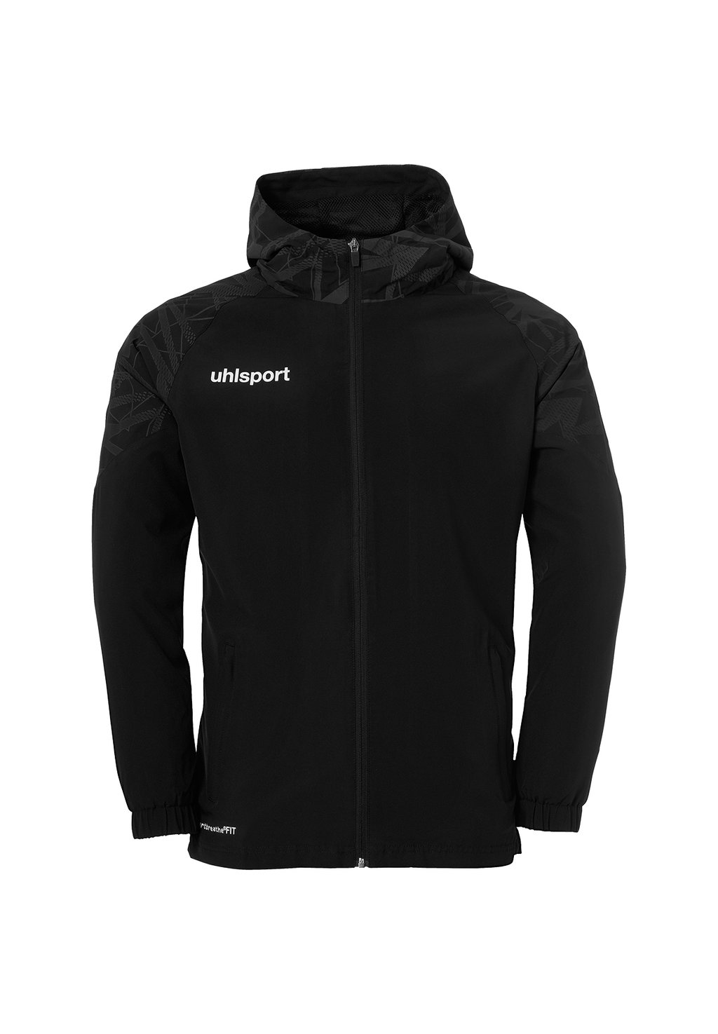 Куртка тренировочная GOAL EVO uhlsport, цвет schwarz/anthra