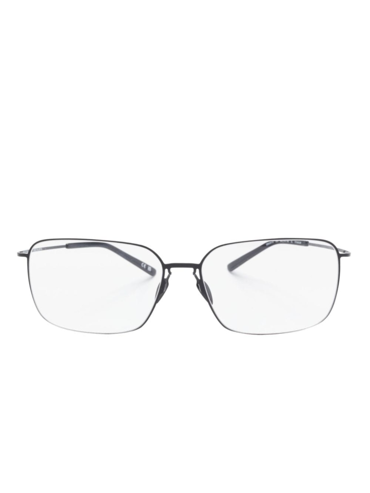 

Balenciaga Eyewear очки в прямоугольной оправе, черный