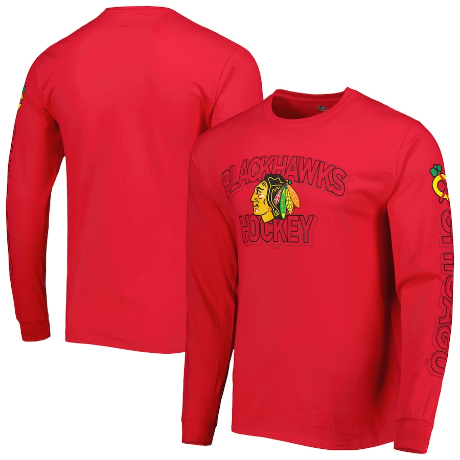 

Футболка с длинным рукавом Knights Apparel Chicago Blackhawks