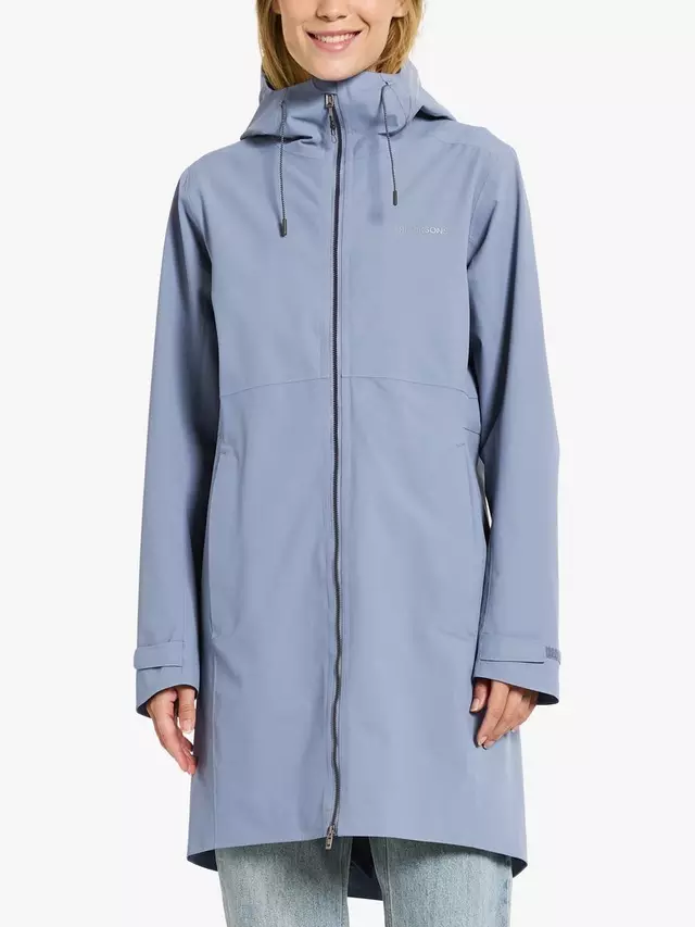 

Парка Didriksons Bea, цвет glacial/blue