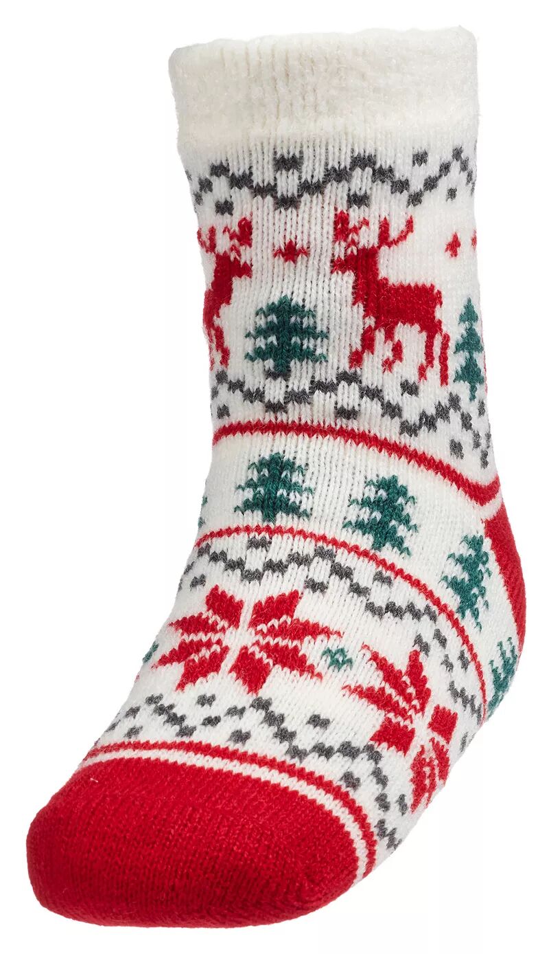Northeast Outfitters Молодежные уютные праздничные носки Fairisle с оленями